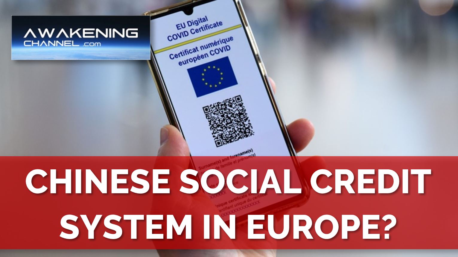 WARNING! Chinese Social Credit System in Europe