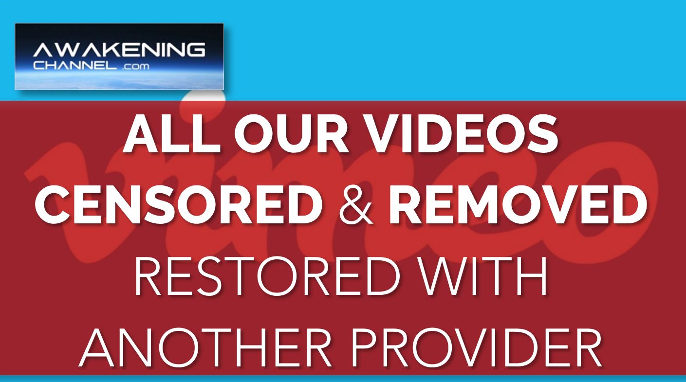 OUR VIDEOS REMOVED !!!