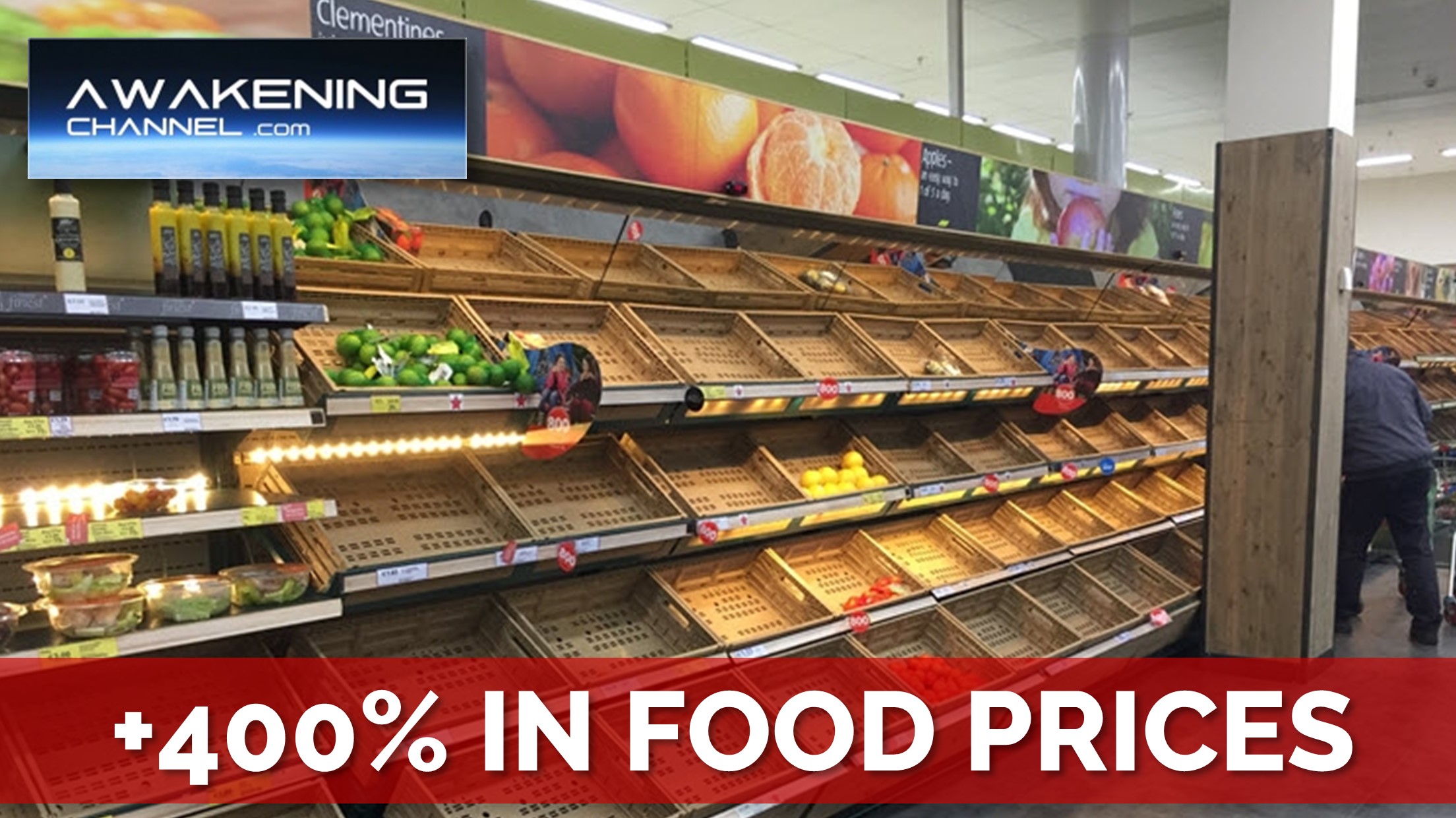 +400% INCREASE IN FOOD PRICES AHEAD