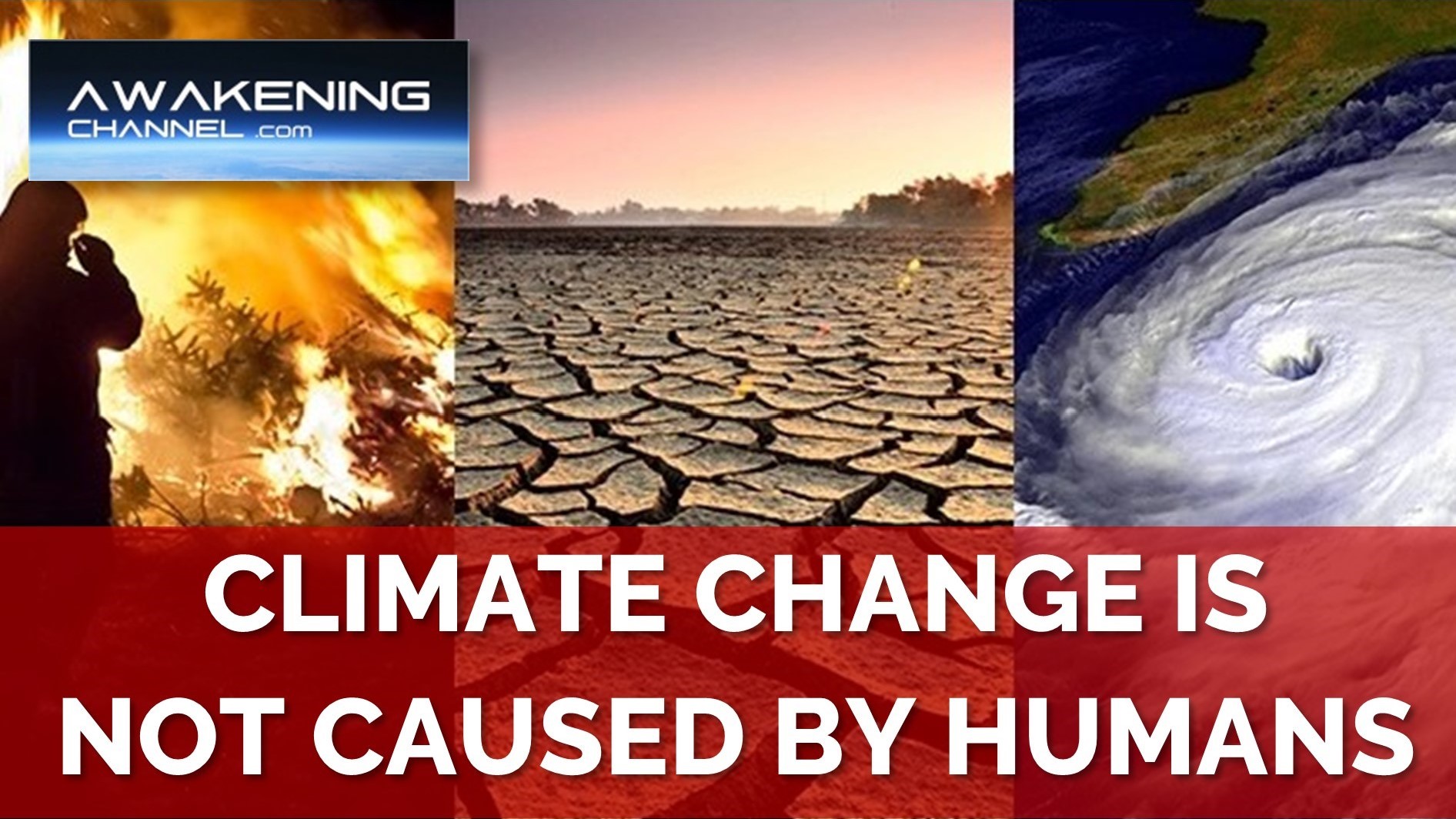 CLIMATE CHANGE IS NOT CAUSED BY HUMANS, Scientific Evidence Shows
