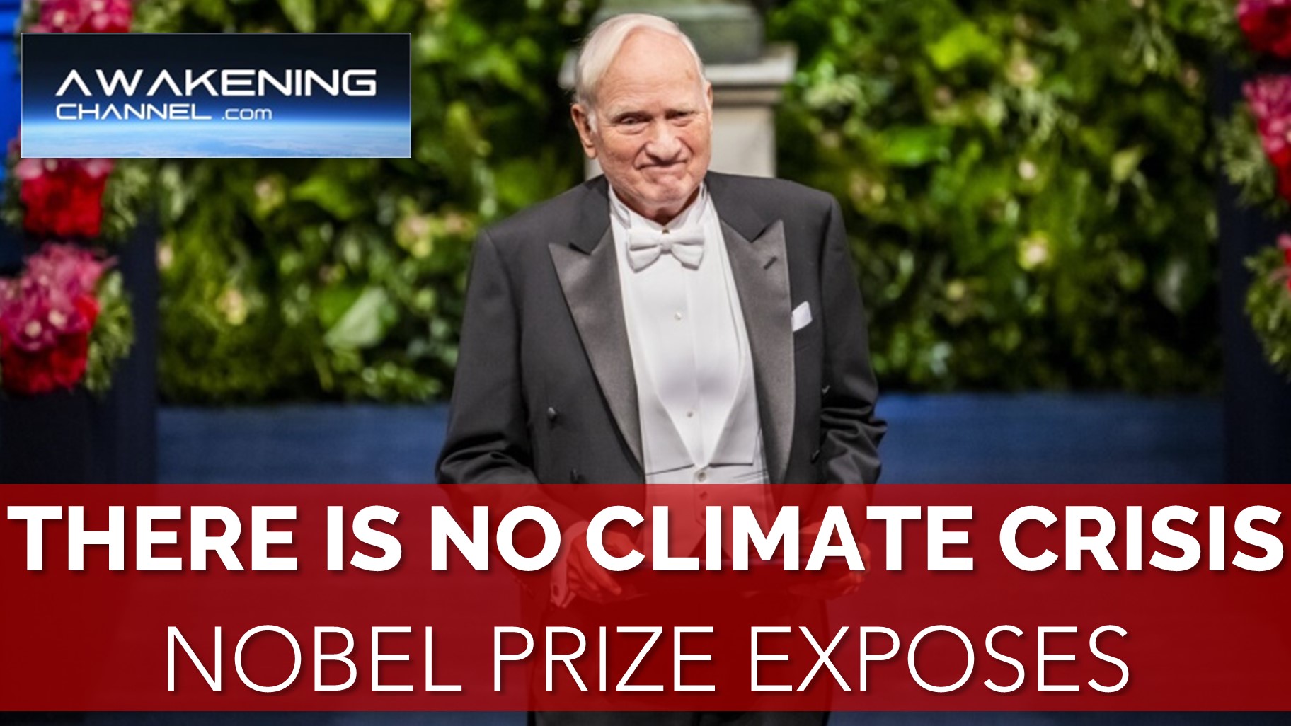 THERE IS NO CLIMATE CRISIS. Nobel Prize-Winning Scientist Exposes