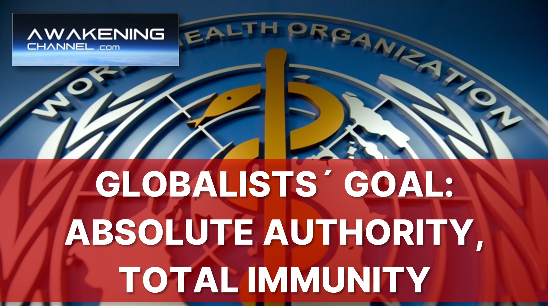 Global Alert: Globalists Set to Rule the Globe with Absolute Authority, Total Immunity