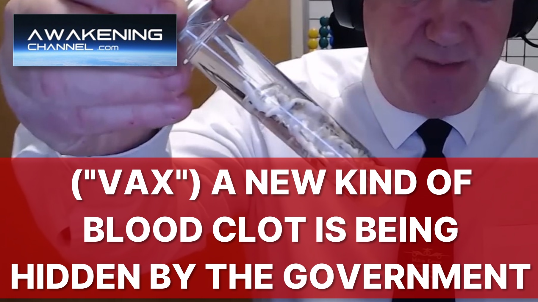 (“Vax”) A New Kind Of Blood Clot Appearing After The “Vax” Rollout Is Being Intentionally Hidden By The Government.